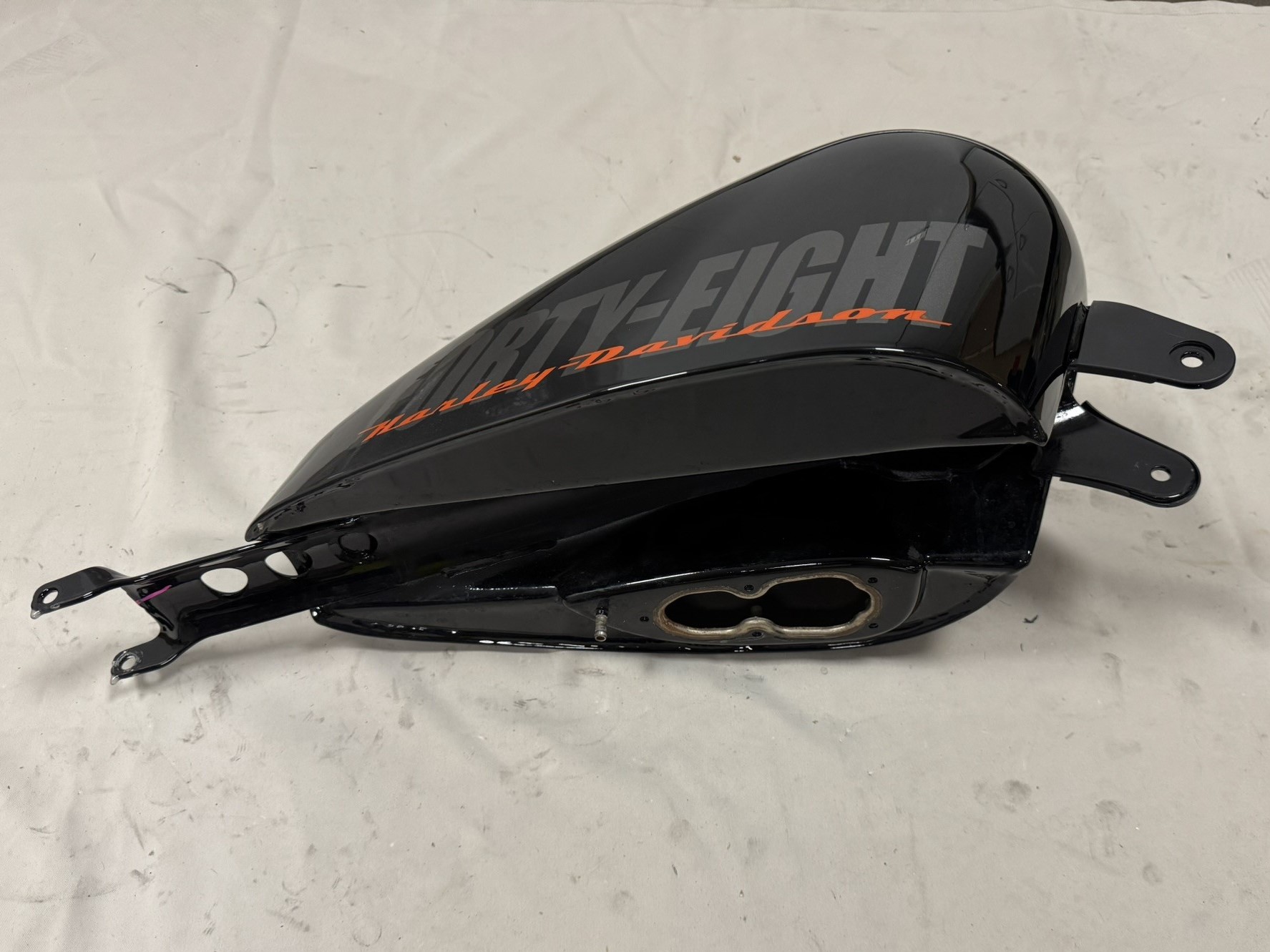Harley Davidson Forty-Eight XL1200Xタンク Benzinetank Harley-Davidson 48 Forty Eight vivid black XL1200X